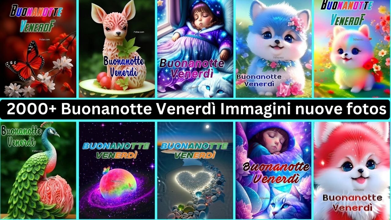 2000+ Buonanotte Venerdì Immagini Nuove Fotos