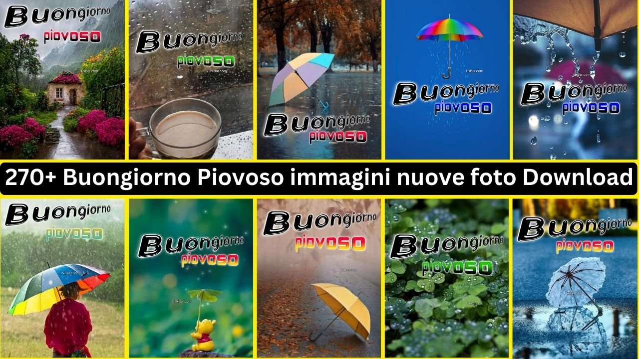 270+ Buongiorno Piovoso Immagini Nuove Foto Download