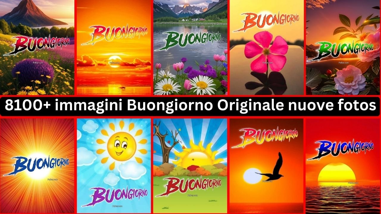 8100+ Immagini Buongiorno Originale Nuove Fotos Gratis