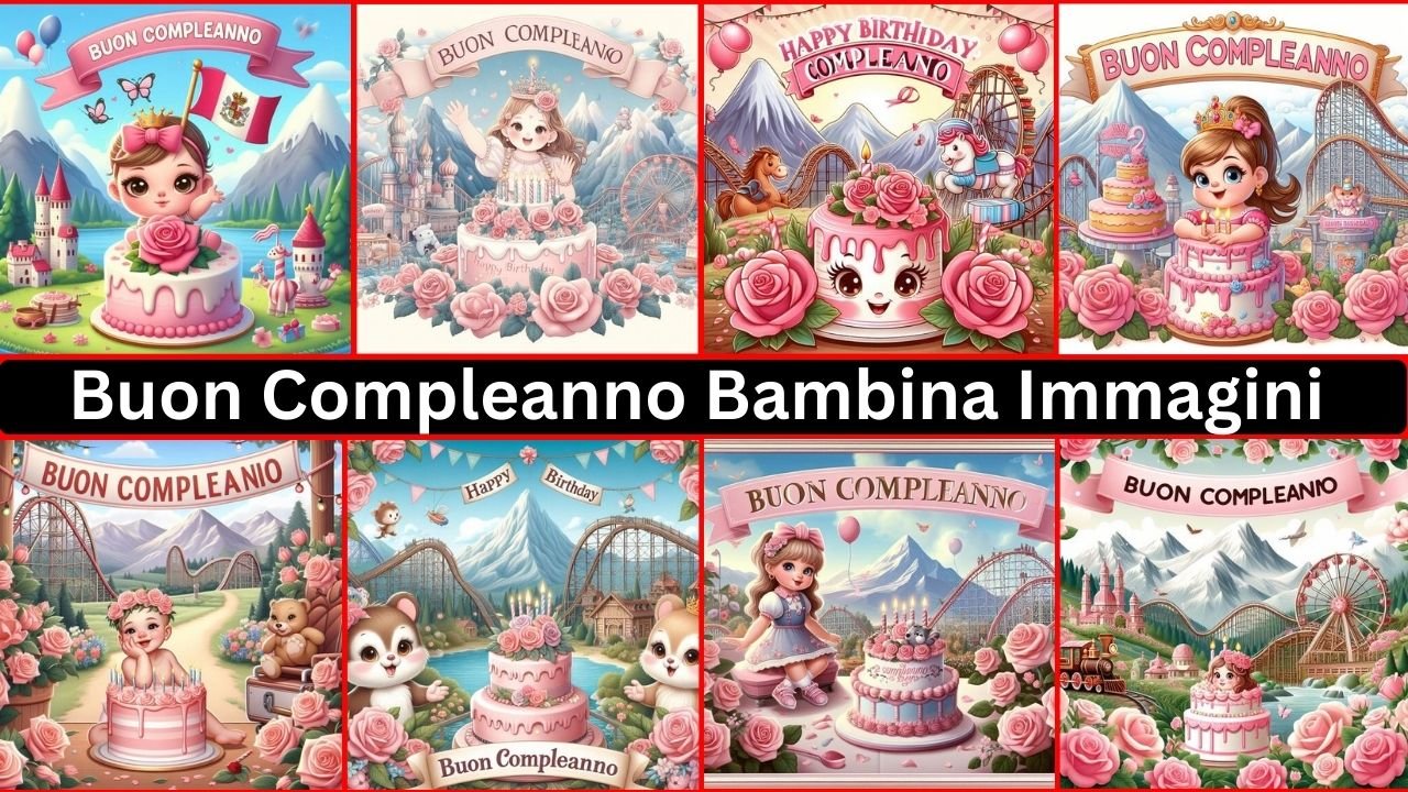 Buon Compleanno Bambina Immagini Ai