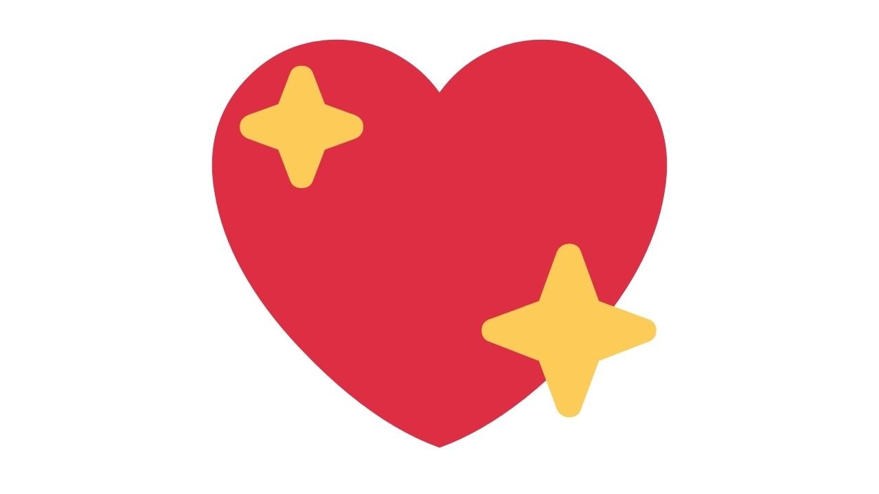 Sparkling Heart Emoji Copy And Paste U+1f496