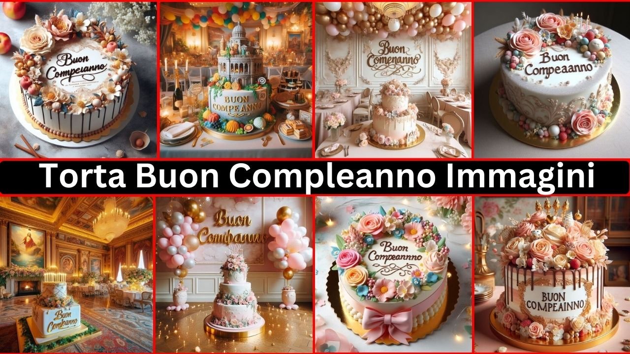 Torta Buon Compleanno Immagini Nuve